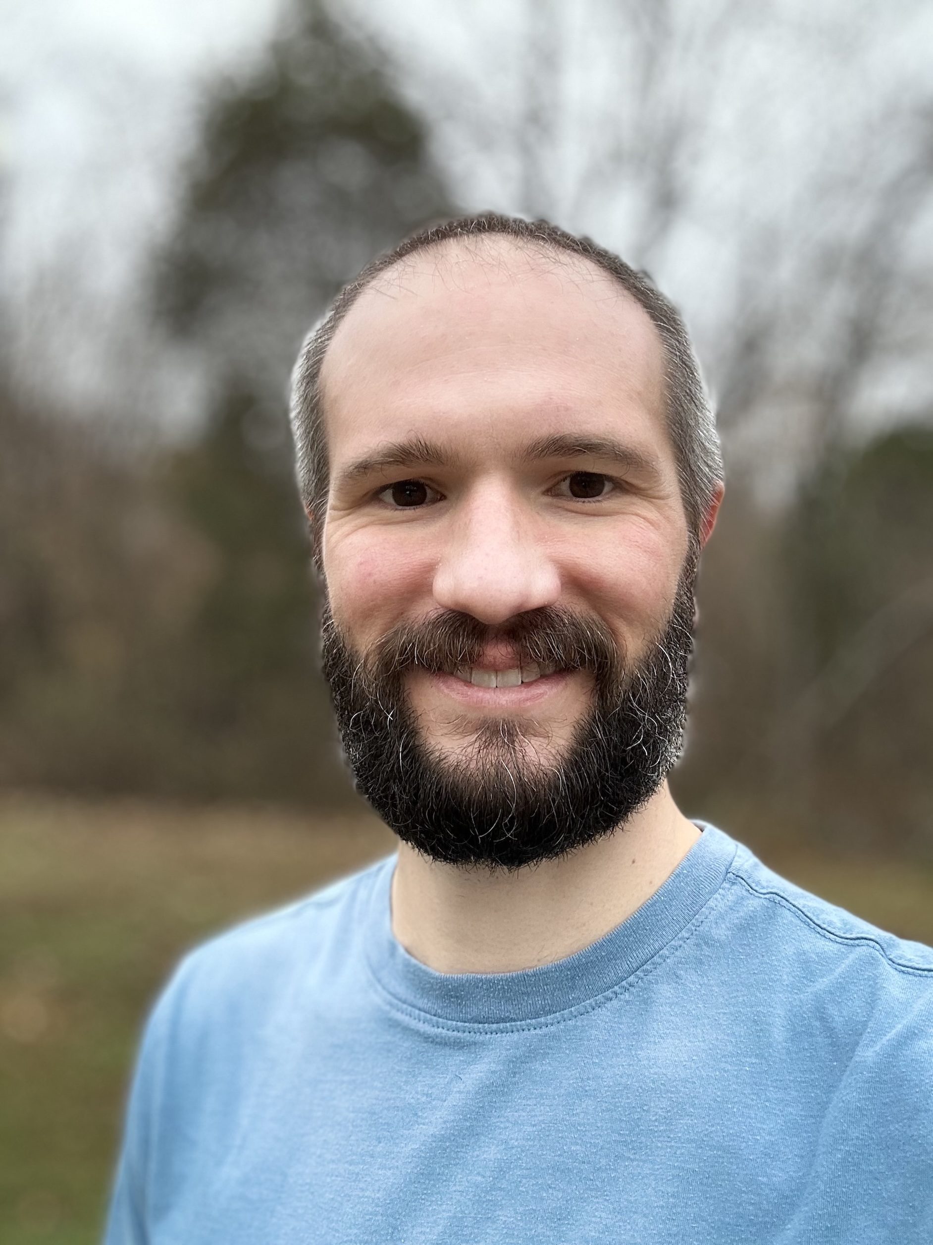 Photo of software developer, Sam Hadfield